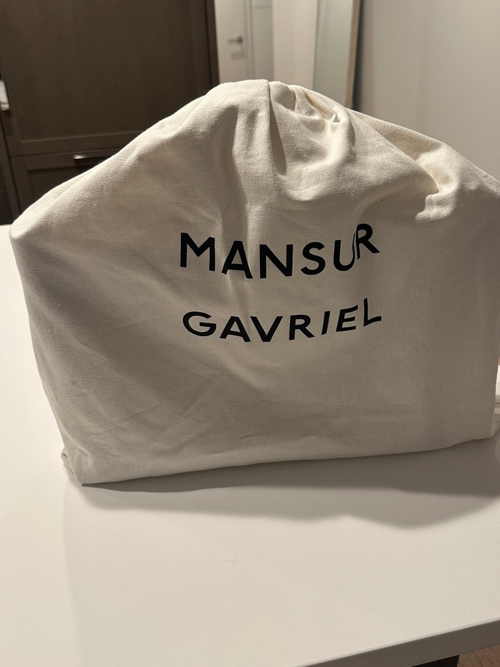 Mansur Gavriel Small Zip Tote Beige - Picture 6 of 7